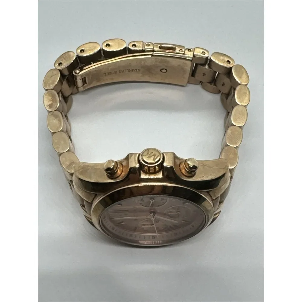 Michael Kors Bradshaw Mini MK5799 Women's Rose Gold Stainless Steel Watch JNA820